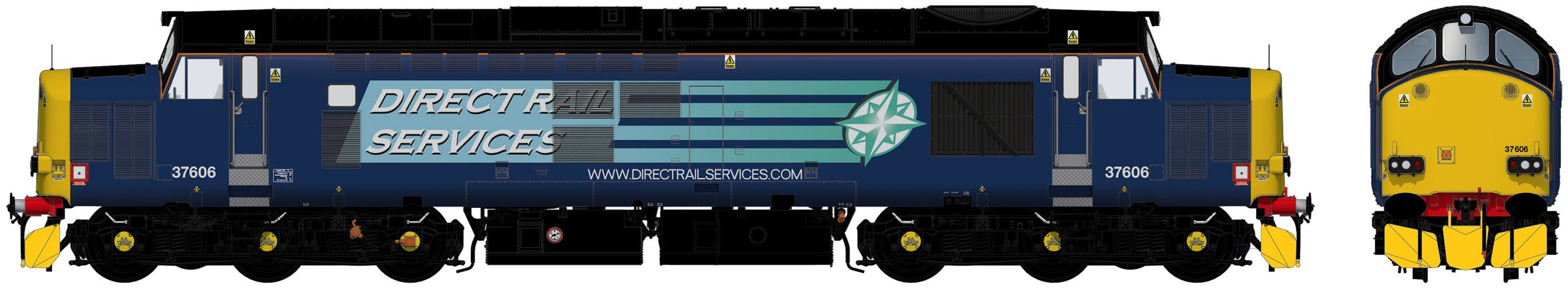 Accurascale ACC231537606DCC BR Class 37/6 37606 Image