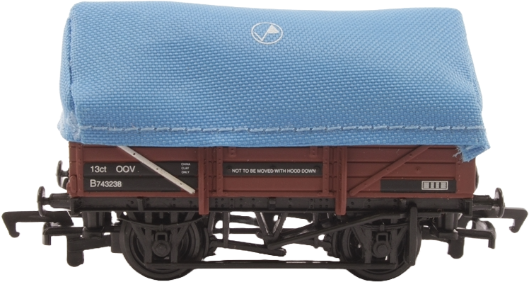 Bachmann 33-076A Great Western Railway 5 Plank 13T China Clay Wagon British Railways Bauxite B743238 Image
