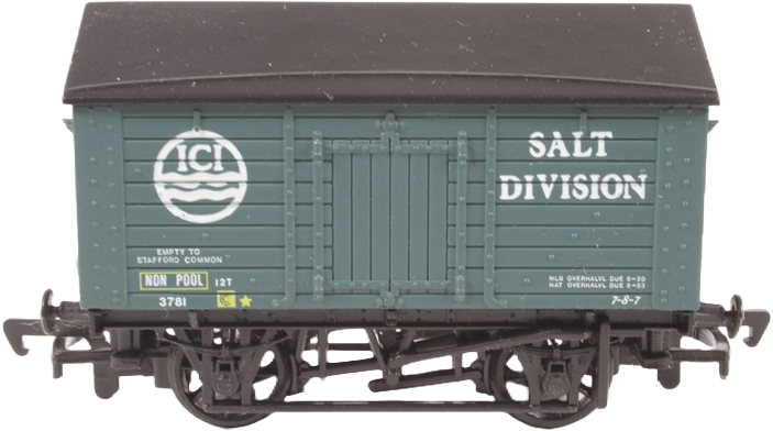 Bachmann 33-178 British Railways 10T Salt Van Imperial Chemical Industries Salt 3781 Image