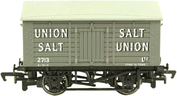 Bachmann 33-180 British Railways 10T Salt Van Salt Union Limited Grey 2713 Image