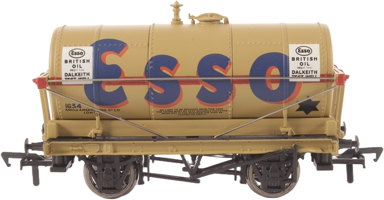 Bachmann 33-500Z British Railways 14T Tank Esso Buff 1634 Image