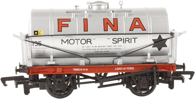 Bachmann 33-504 British Railways 14T Tank Petrofina Silver 135 Image