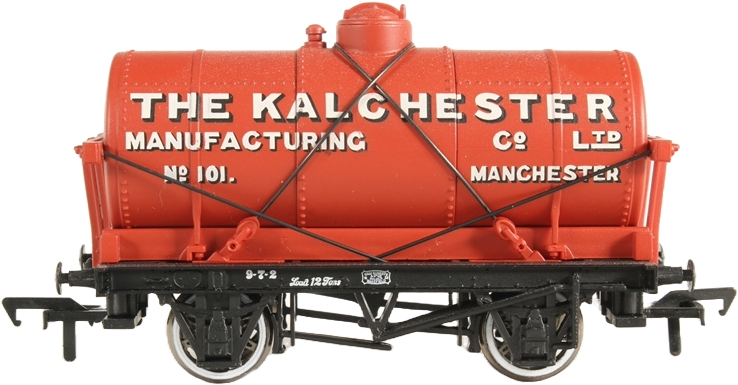 Bachmann 33-675Y British Railways 14T Tank Kalchester Manufacturing Company Red 101 Image