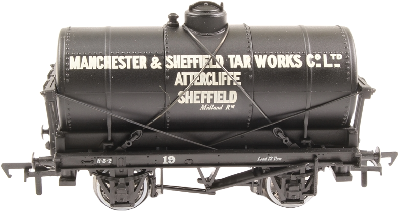 Bachmann 33-675Z British Railways 14T Tank Manchester & Sheffield Tar Works Company Limited Black 19 Image