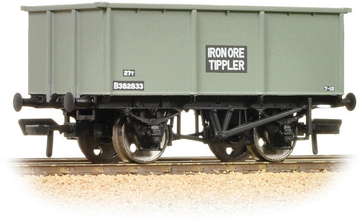 Bachmann 37-275F British Railways 27T Steel 'Tippler' Wagon British Railways Grey B382833 Image