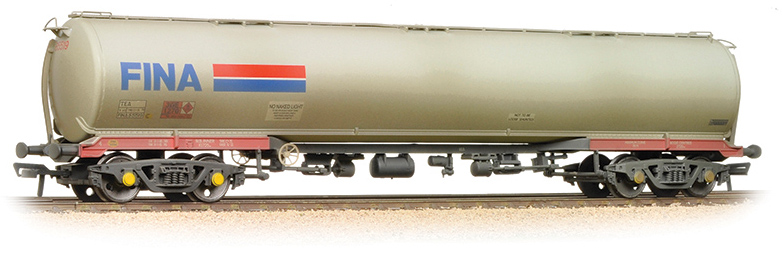 Bachmann 38-115 British Rail TEA 100T+ Bogie Tank Petrofina Grey 85519 Image