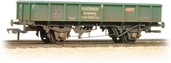 Bachmann 38-100D British Rail PNA 34T Ballast/Spoil Open Wagon CAIB Rail Holdings Railtrack Green CAIB3636 Image