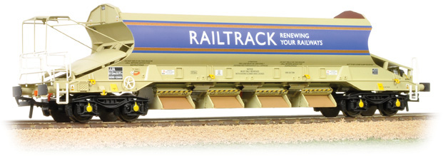 Bachmann 38-212A British Rail JJA Bogie Auto-ballaster Railtrack Buff & Blue GERS12991 Image