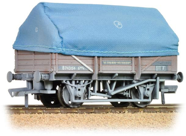 Bachmann 33-084 Great Western Railway 5 Plank 13T China Clay Wagon British Railways Bauxite B743154 Image