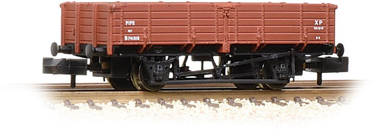 Graham Farish 377-776 British Railways 12T Pipe Wagon British Railways Bauxite B741318 Image