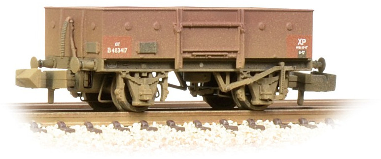 Graham Farish 377-955 London & North Eastern Railway 13T Steel High Sided Open British Railways Bauxite B483417 Image