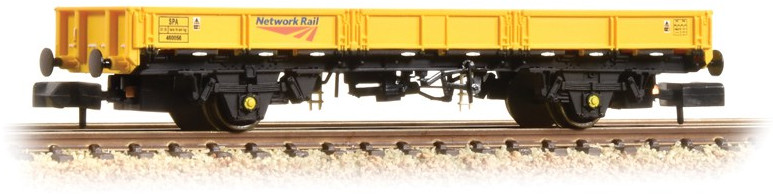 Graham Farish 377-731 British Rail SPA/ZAA Plate Wagon Network Rail Yellow 460056 Image