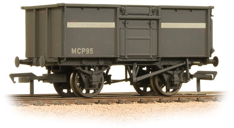 Graham Farish 377-256 British Rail MCO/MCV/MXV 16T Steel Mineral National Coal Board Dark Grey MCP95 Image