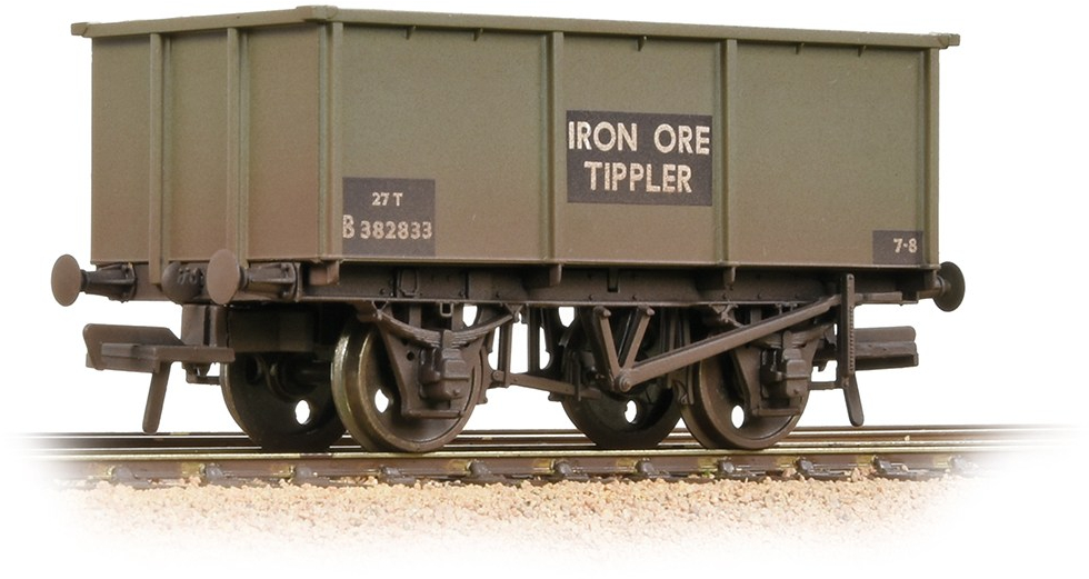 Bachmann 37-275G British Railways 27T Steel 'Tippler' Wagon British Railways Grey B382848 Image