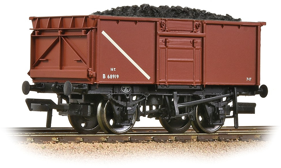 Bachmann 37-256A British Rail MCO/MCV/MXV 16T Steel Mineral British Railways Bauxite B68919 Image