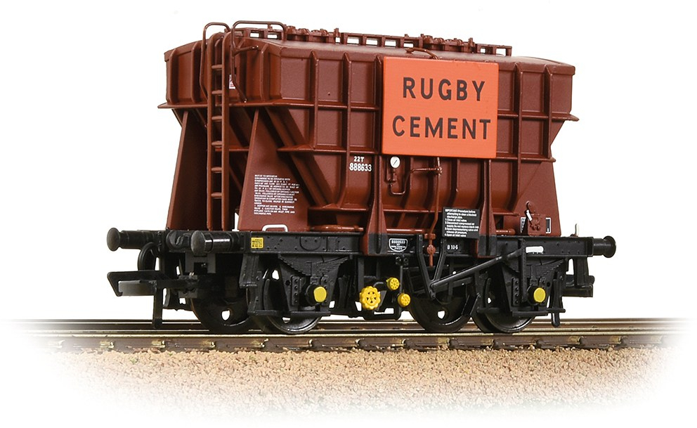 Bachmann 38-272A British Rail CPV/CPW Presflo Bulk Powder Rugby Group PLC Bauxite B873801 Image