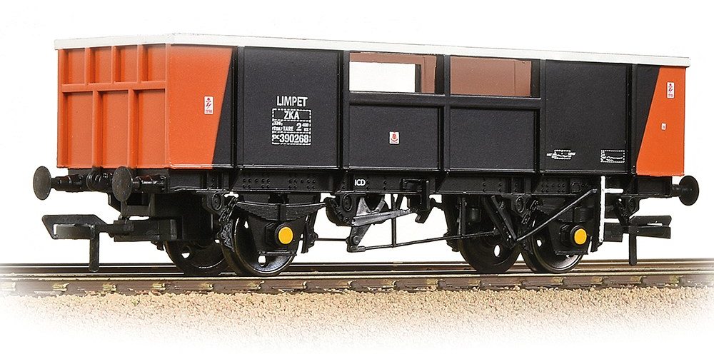 Bachmann 38-087A British Rail ZKA 'Limpet' Ballast Loadhaul Limited Black & Orange DC390268 Image