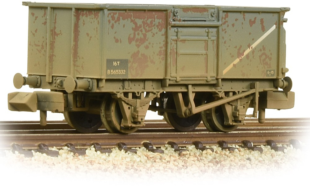 Graham Farish 377-227E British Rail MCO/MCV/MXV 16T Steel Mineral British Railways Grey B565332 Image