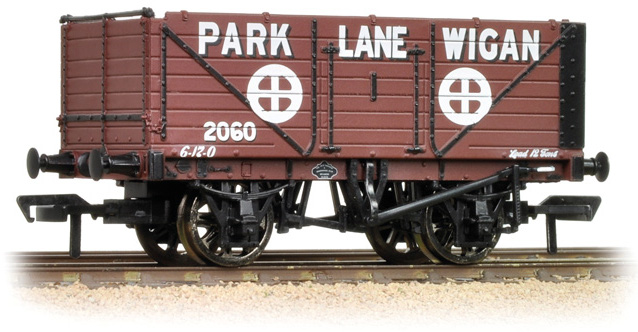 Bachmann 37-082A British Railways 7 Plank Wagon Garswood Coal & Iron Company Limited Park Lane 2060 Image