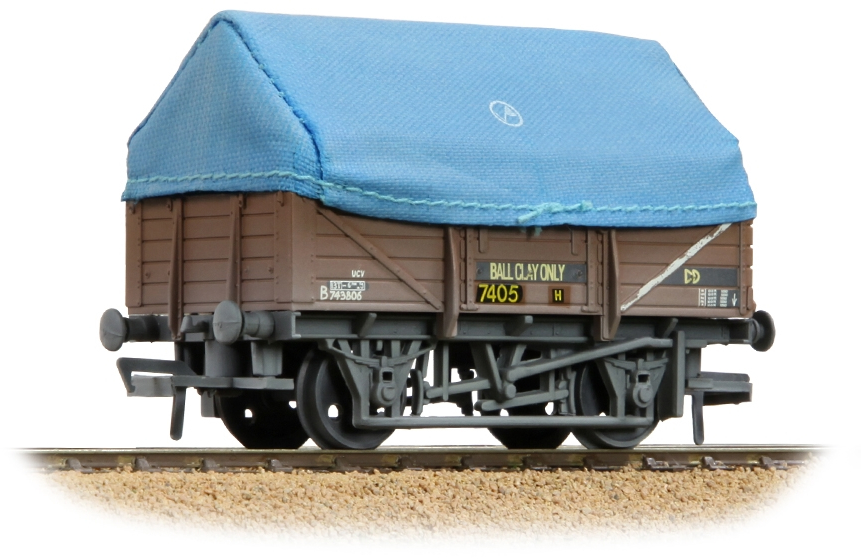 Bachmann 33-085C Great Western Railway 5 Plank 13T China Clay Wagon British Rail Bauxite B743806 Image