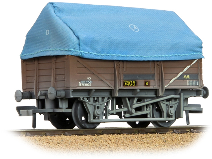 Bachmann 33-085D Great Western Railway 5 Plank 13T China Clay Wagon British Rail Bauxite B743029 Image