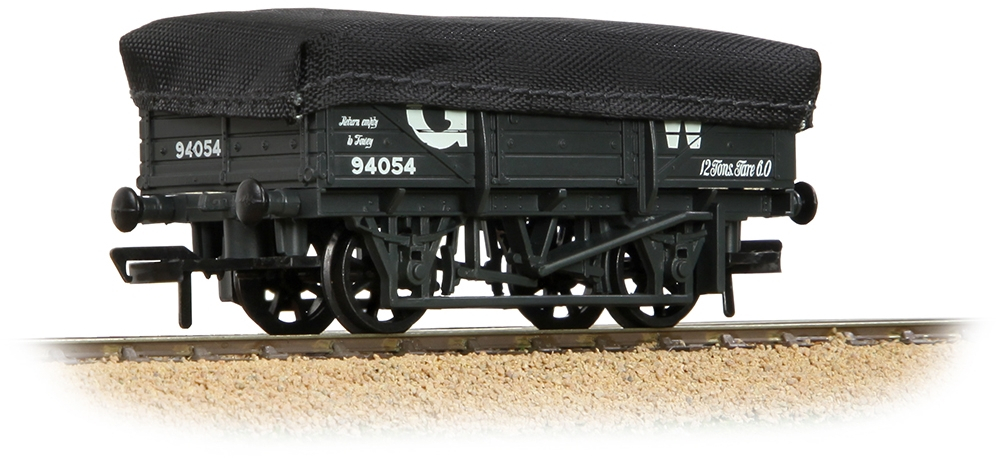 Bachmann 33-088B Great Western Railway 5 Plank 13T China Clay Wagon Great Western Railway Grey 94054 Image