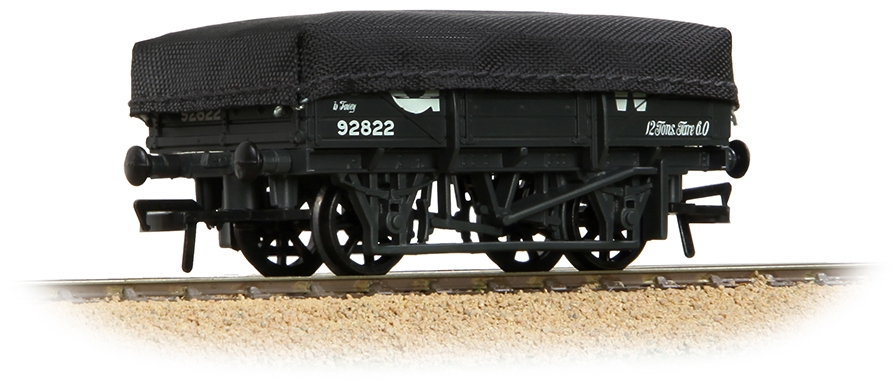 Bachmann 33-088C Great Western Railway 5 Plank 13T China Clay Wagon Great Western Railway Grey 92822 Image