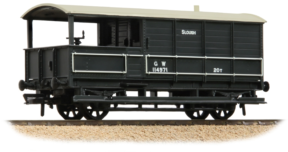 Bachmann 33-309A Great Western Railway 20t 'Toad' Brake Van Great Western Railway Dark Grey 114971 Image