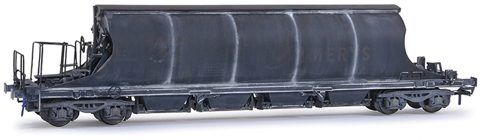 EFE Rail E87508 British Rail JIA Bogie Covered Hopper Imerys Blue 33-70-0894-011-2 Image