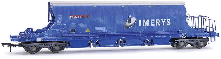 EFE Rail E87003 British Rail JIA Bogie Covered Hopper Imerys Blue 33-70-0894-010-4 Image