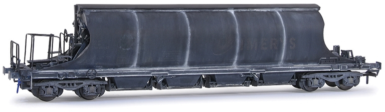 EFE Rail E87004 British Rail JIA Bogie Covered Hopper Imerys Blue 33-70-0894-011-2 Image