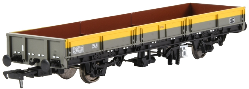 EFE Rail E87036 British Rail SPA/ZAA Plate Wagon British Rail Engineers Grey & Yellow DC460323 Image