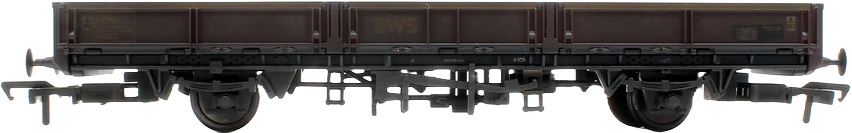 EFE Rail E87038 British Rail SPA/ZAA Plate Wagon English, Welsh & Scottish Railway Maroon & Yellow 460513 Image