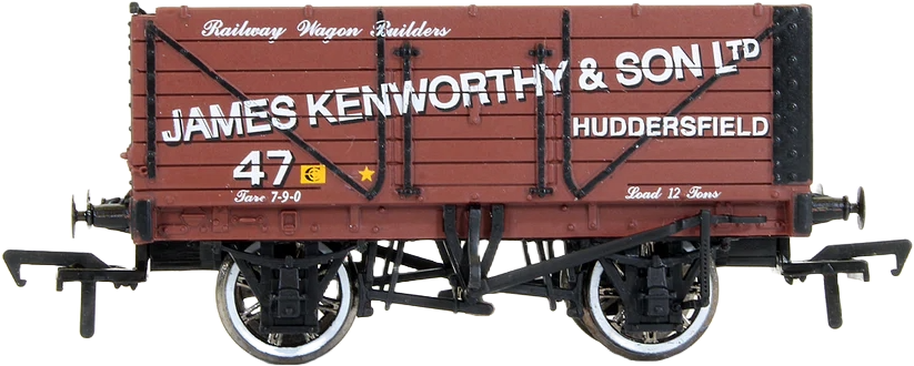 Bachmann 37-2003 British Railways 7 Plank Wagon James Kenworthy & Company Limited Bauxite 47 Image