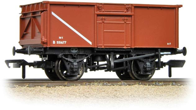 Bachmann 37-226F British Rail MCO/MCV/MXV 16T Steel Mineral British Railways Bauxite B551677 Image