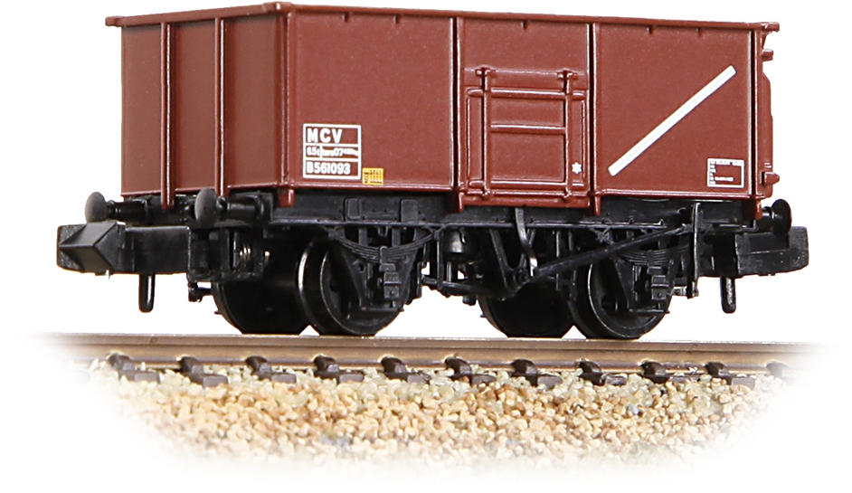 Graham Farish 377-257 British Rail MCO/MCV/MXV 16T Steel Mineral British Rail Bauxite B561093 Image