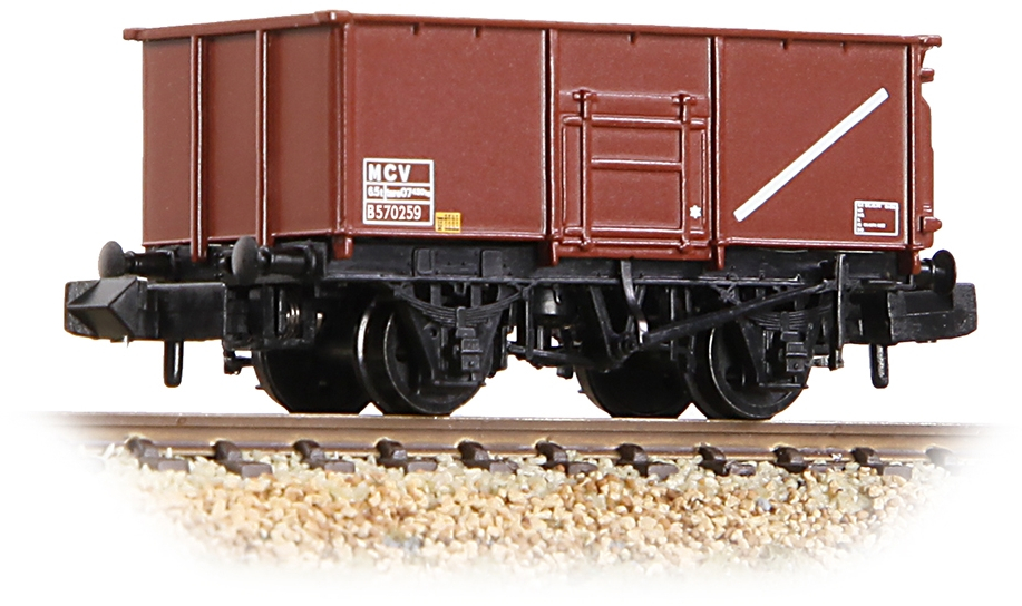 Graham Farish 377-257A British Rail MCO/MCV/MXV 16T Steel Mineral British Rail Bauxite B570259 Image