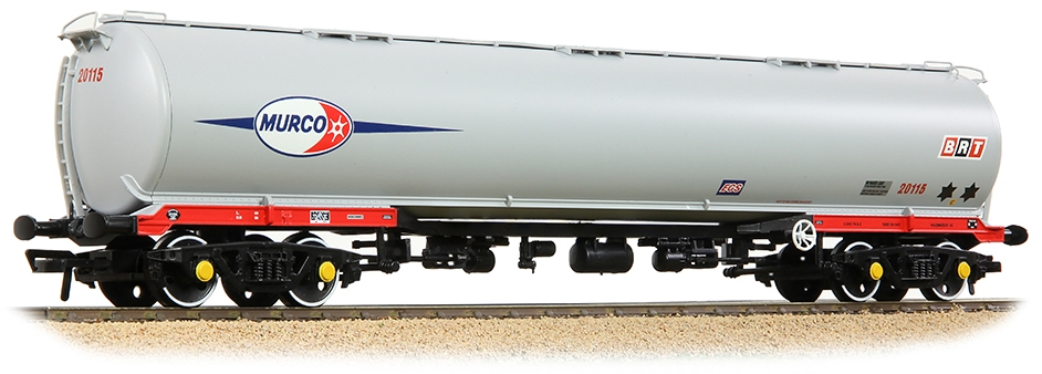 Bachmann 38-119 British Rail TEA 100T+ Bogie Tank Murco Petroleum Ltd Grey 20115 Image