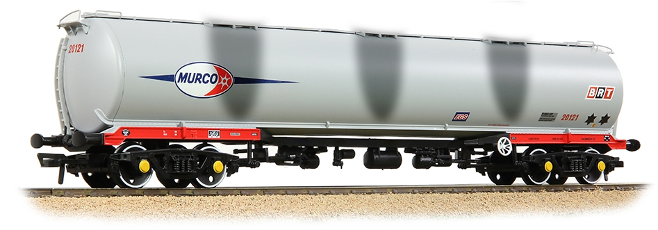 Bachmann 38-119A British Rail TEA 100T+ Bogie Tank Murco Petroleum Ltd Grey 20121 Image