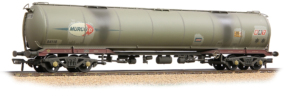 Bachmann 38-119B British Rail TEA 100T+ Bogie Tank Murco Petroleum Ltd Grey 84110 Image