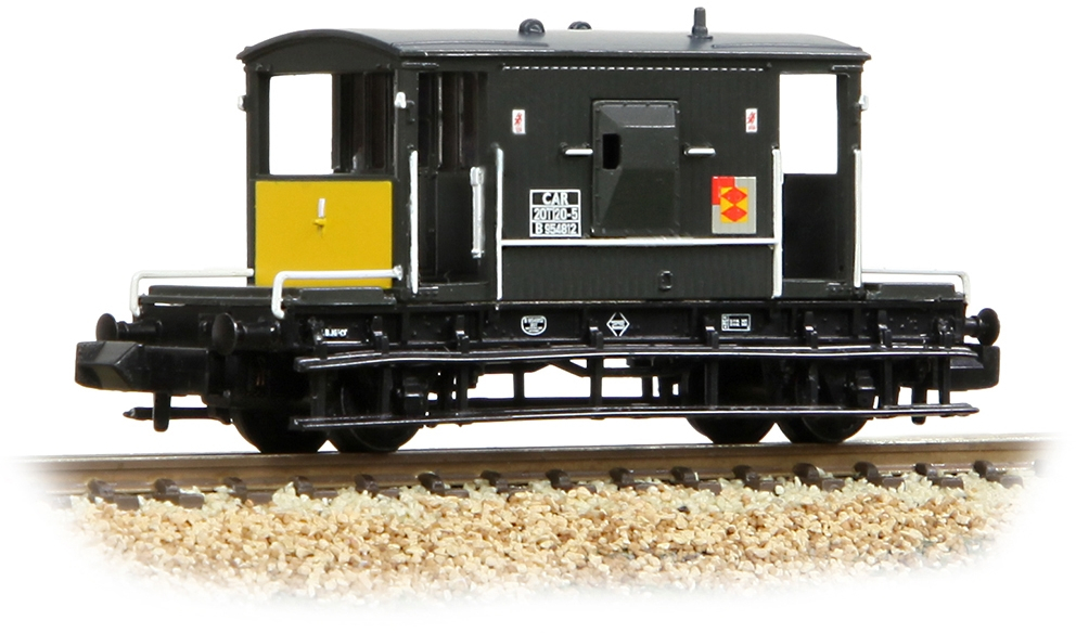 Graham Farish 377-532 Brake Van British Rail Railfreight Distribution Sector B954812 Image