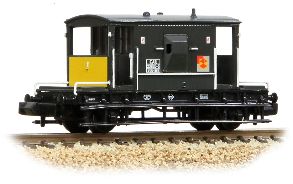 Graham Farish 377-532A Brake Van British Rail Railfreight Distribution Sector B954989 Image