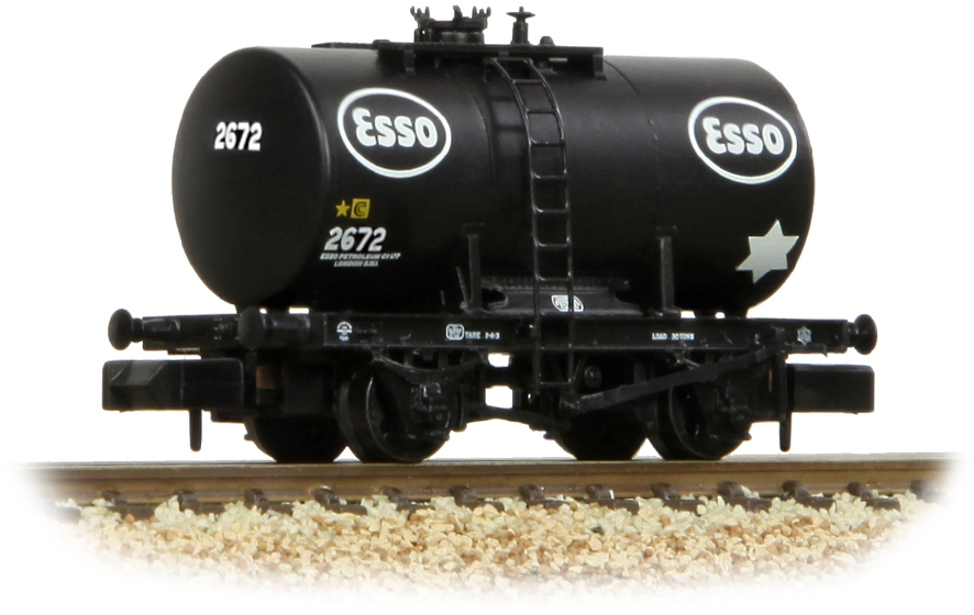 Graham Farish 378-005 British Railways Anchor-Mounted Tank Esso 2672 Image