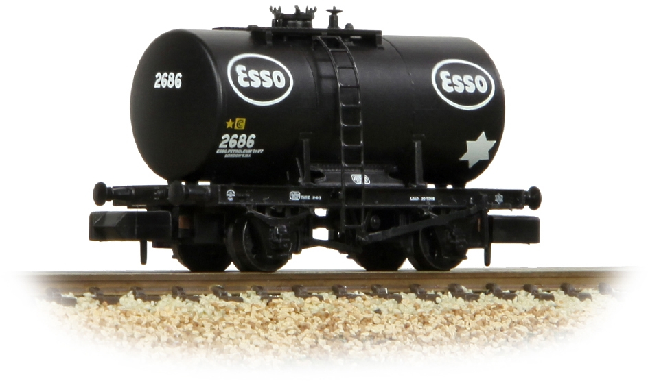 Graham Farish 378-005A British Railways Anchor-Mounted Tank Esso 2686 Image