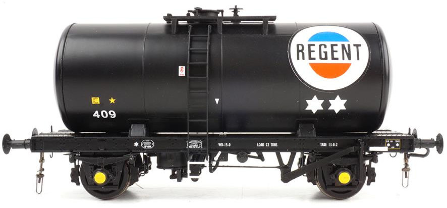 Heljan 1015 British Railways 35T Class A/B Tank Regent Oil Company Limited 409 Image