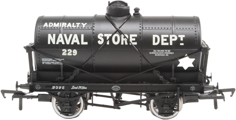 Bachmann 37-675K British Railways 14T Tank Admiralty Naval Store Department Black 229 Image