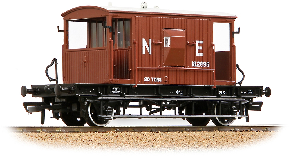 Bachmann 37-529C London & North Eastern Railway 20t 16ft Brake Van London & North Eastern Railway Bauxite 182895 Image