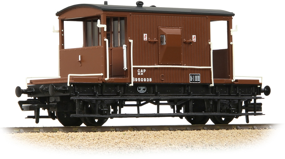 Bachmann 37-532A London & North Eastern Railway 20t 16ft Brake Van British Rail Bauxite B950938 Image