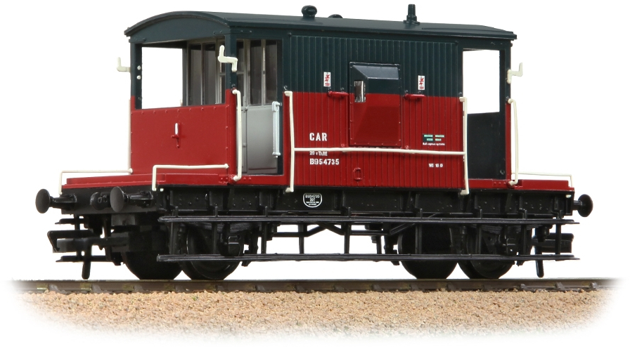 Bachmann 37-540 British Railways 20t 16ft Brake Van British Rail Rail Express Systems B954735 Image