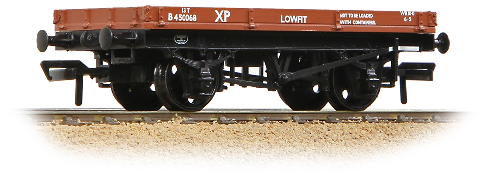 Bachmann 37-477D British Railways 1 Plank Wagon British Railways Bauxite B450068 Image